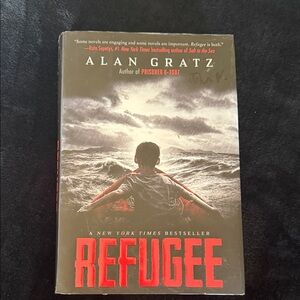 Refugee Paperback Journal - Black and Red